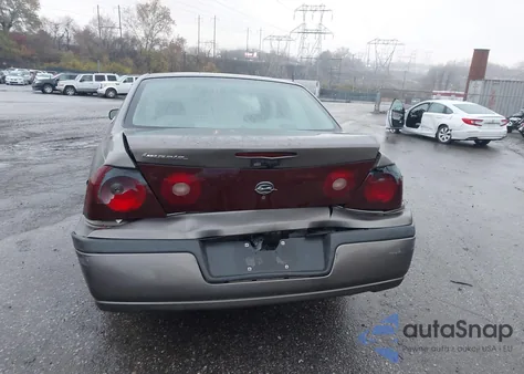 2003 Chevrolet Impala из США, поврежденный, VIN 2G1WF52E339353060